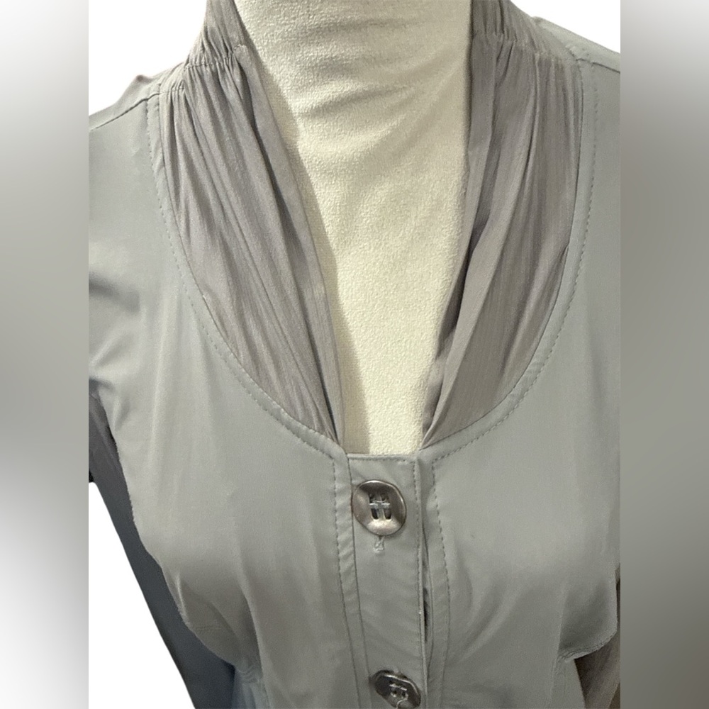 Deca Gray Button-Up Jacket - Picture 5 of 7